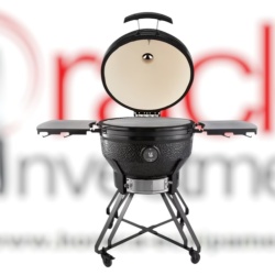 Grătar premium ceramic Kamado pe cărbuni, 66 cm, Maxima