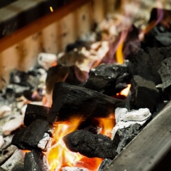 Grătar robata, shashlik sau frigărui 1570x410x780 h mm - Img 10