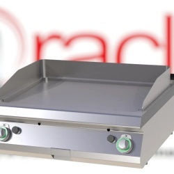 Grill dublu pe gaz cu placă netedă, de banc