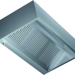 Hotă de perete cubică fără motor, 1600x1100 mm - Img 2