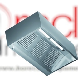 Hotă de perete cubică fără motor, 3600x900 mm