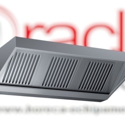 Hotă de perete Snack fără motor 1600x1100 mm