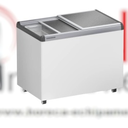 Ladă de congelare pentru înghețată, cu capac glisant din aluminiu, 251 litri, Alb, Liebherr
