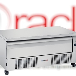 Masă frigorifică tip chef cu sertar mixte (pozitiv / negativ), 3 x GN 1/1