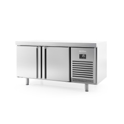 Masă frigorifică ventilată și control de umiditate, cu 2 uși, Infrico - Img 2