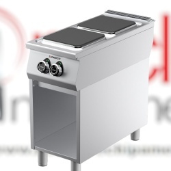 Mașină de gătit electrică cu 2 plite pătrate, Desco Italia