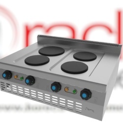 Mașină de gătit electrică cu 4 plite, Jemi