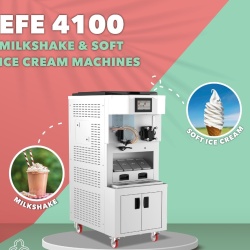 Mașină de înghețată soft, iaurt înghețat și milkshake EFE4100 Combi Shaker - Img 2