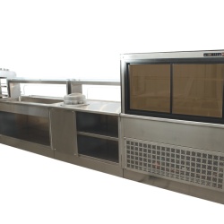 Mobilier neutru pentru linie de servire 538x74x163 cm - Img 4