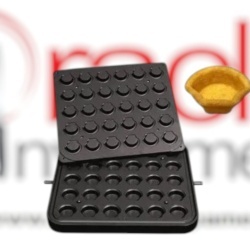 Placă pentru aparatul de tarte, 30 forme cochilie 50x45 mm