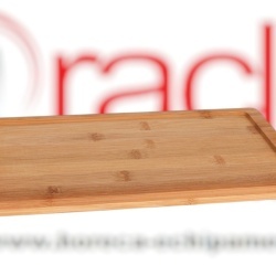 Platou de bambus 32x17 cm, set de 12 bucăți, Viejo Valle