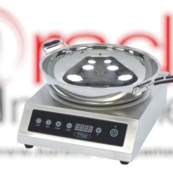 Plită cu inducție Wok 26 cm, profesională Maxima