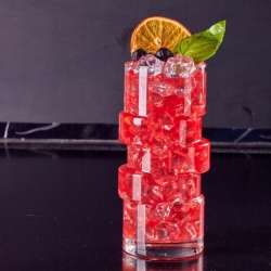 Set 6 pahare deosebite de sticlă pentru Cocktail 400 ml, The Glitch by Kate Gerwin - Img 6