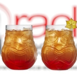 Set 6 pahare Tiki de sticlă, bar 460 ml, Split