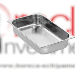 Tavă de inox (suprafață mată) GN1/1 h 100 mm