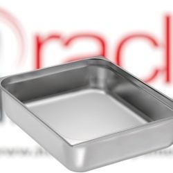 Tavă gastronomie GN 2/1 din oțel inoxidabil, adâncime 150 mm