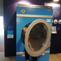 Uscător de rufe profesional Imesa, 55 kg tip încălzire electric - Img 5