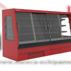 Vitrină frigorifică de expunere plug in 1875x1500 mm, magazin sau supermarket, Infrico