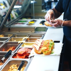 Vitrină frigorifică ingrediente sandwich sau pizza, 1980x450 mm, Infrico - Img 4