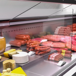 Vitrină frigorifică pentru carne sau lactate BASIA NEO, 102 cm - Img 6