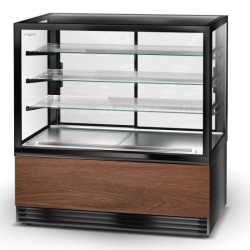 Vitrină frigorifică pentru cofetărie, patiserie 1370x795x1460 mm - Img 3