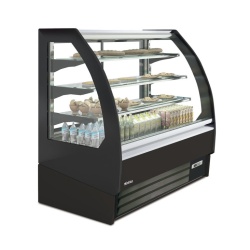 Vitrină frigorifică pentru cofetărie/patiserie, AMBAR, 1875x810x1300 mm - Img 3