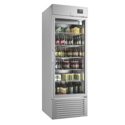 Vitrină frigorifică sticle băuturi, 500 litri, Infrico - Img 2
