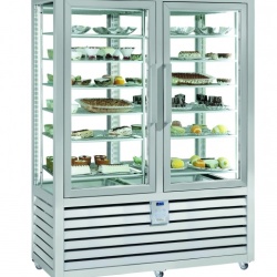 Vitrina frigorifica verticala pentru inghetata 2 usi, 848 L
