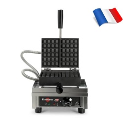 Aparat profesional de vafe 4×6 Liège, 31x26x22h cm - Img 2