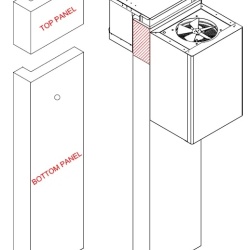 Cameră frigorifică modulară, Plug-in 10.24 m³ Tefcold - Img 2
