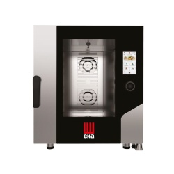Cuptor electric combisteamer 6 tăvi GN2/1 touchscreen, Millenial Eka Italia - Img 4