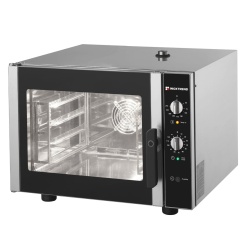 Cuptor electric cu convecție, electromecanic, 4 tăvi 460x340mm, Verso Basic Inoxtrend - Img 6