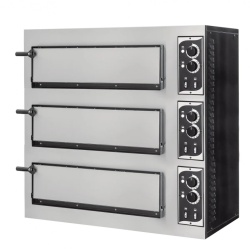 Cuptor electric Small Basic Pizza/ Patiserie, 3 camere, 3 pizza de 45 cm - Img 8