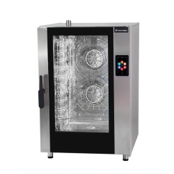 Cuptor pe gaz inteligent combisteamer 10 tăvi 60x40 cm, Flexo Catering Inoxtrend - Img 9
