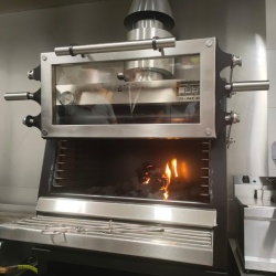 Cuptor pentru steak pe cărbuni, deschidere verticală, Pira 70 LUX ED - Img 13