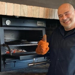 Cuptor pentru Steak pe cărbuni, Pira 70 Black AB - Img 11
