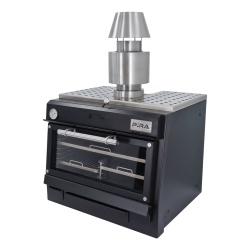 Cuptor pentru Steak pe cărbuni, Pira 80 LUX Black - Img 14