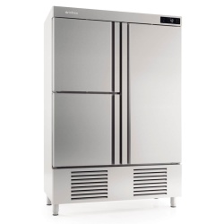 Dulap congelare de inox cu 3 uși, 1110 litri - Img 2