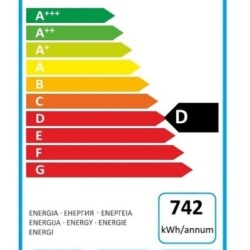 Dulap frigorific 327 L, cu răcire dinamică, Alb - Img 3