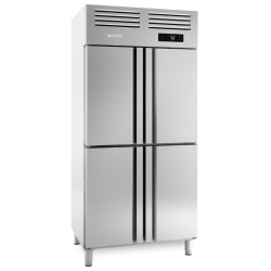 Dulap frigorific de inox cu 4 uși, 745 litri, Infrico - Img 2