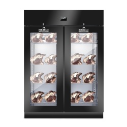 Dulap frigorific păstrare carne maturată cu ușă sticlă, 150 kg, STORAGE GREEN 700 BLACK - Img 3