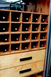 Dulap frigorific pentru vin, 2000x600x1370 mm - Img 4