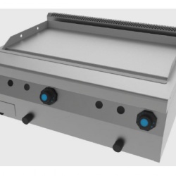 Fry top electric , de banc, cu suprafata neteda, 800x600 mm