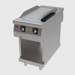 Fry top electric striat 45x100 mm, Jemi - Img 2
