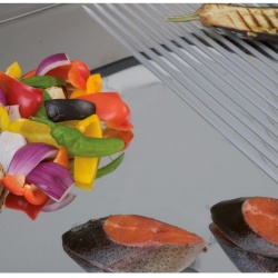 Fry top grill electric cu suprafață netedă/striată, Casta - Img 7