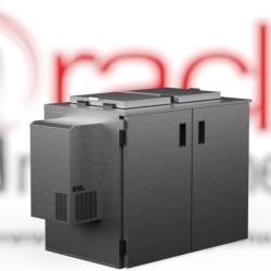 Goș de gunoi reciclare refrigerant, inox 1000 Litri