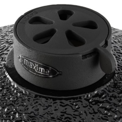 Grătar premium ceramic Kamado pe cărbuni, 45 cm, Maxima - Img 7