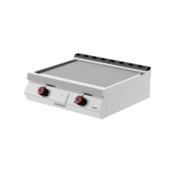 Grill dublu electric cu placă netedă, de banc, Desco Italia - Img 2