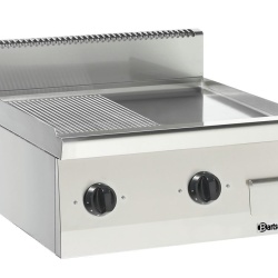 Grill dublu electric cu placă netedă/striată de banc, Bartscher - Img 2