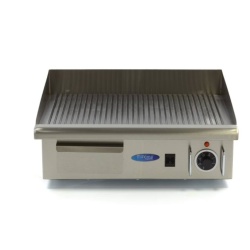 Grill Grătar frytop electric striat 550×365 mm, inox - Img 7